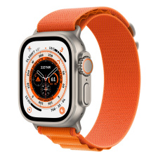 Apple Watch Ultra Умные часы Apple Watch Ultra GPS+Cellular 49mm Titanium Case with Orange Alpine Loop L (MQF73) watch