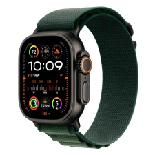 Apple Watch Ultra 2 (2024) Умные часы Apple Watch Ultra 2 2024 49mm Black Titanium Case with Dark Green Alpine Loop L watch