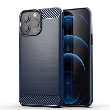 Защитный чехол Carbon для iPhone 13 Pro Синий 