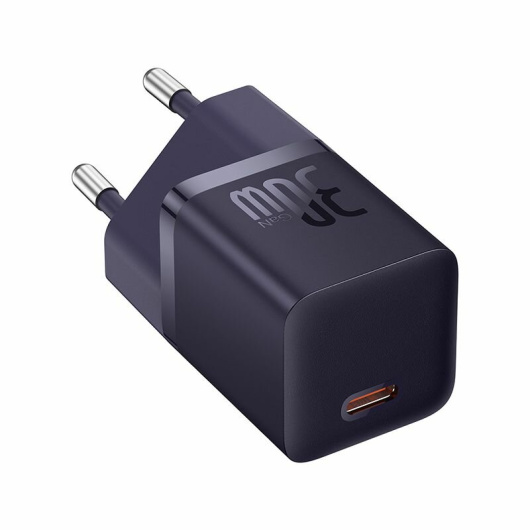 Сетевое зарядное устройство Baseus GaN5 Fast Charger (mini) 1C Фиолетовая