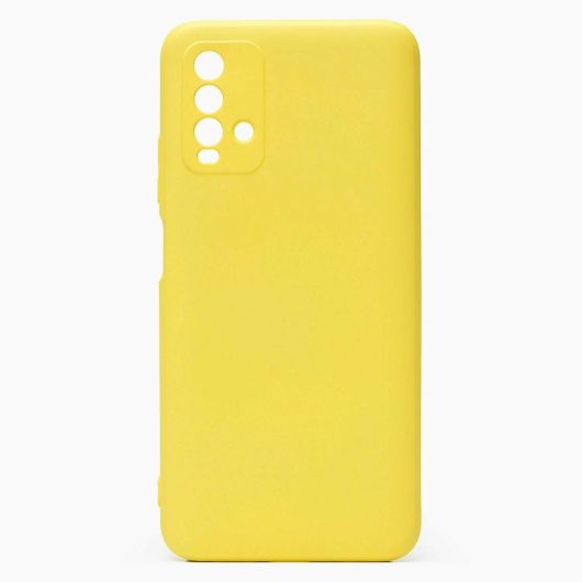 Силиконовый чехол Nano 2.0mm для Xiaomi Redmi 9 Желтый