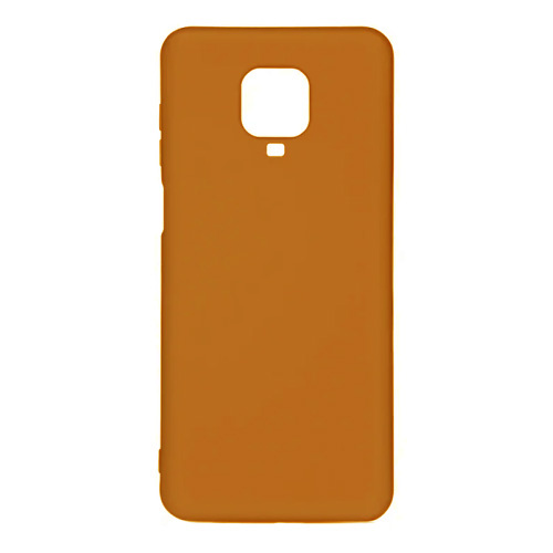 Силиконовый чехол Soft-Touch для Xiaomi Redmi Note 9 Pro/9s Оранжевый