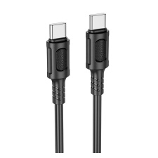 Кабель Borofone BX111 Type-C - Type-C, 3A, 1 м, черный