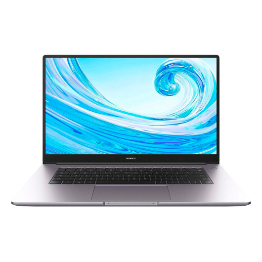 Ноутбук Huawei MateBook D 15 Core i5 (2.4 ГГц), Intel Iris Xe graph 620, SSD 512GB Mystic Silver РСТ