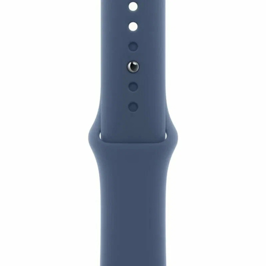 Умные часы Apple Watch Series SE 2024 44мм Silver Aluminum Case with Sport Band Denim S/M