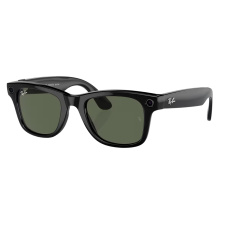 Умные очки с камерой Ray Ban Wayfarer Shiny Black/G15 Green