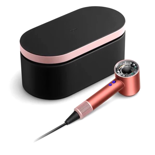 Фен Dyson HD16 Supersonic Nural Strawberry Amber Silk (с кейсом)