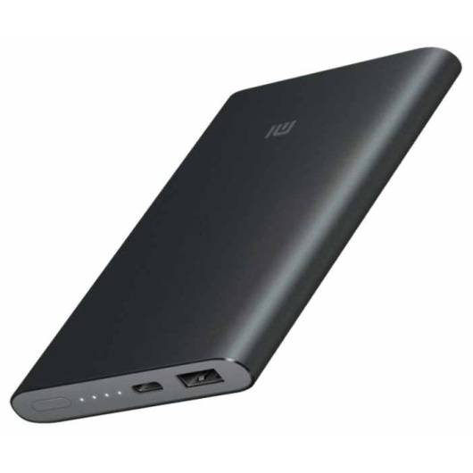 Внешний аккумулятор Xiaomi Mi Power Bank v2 10000 черный