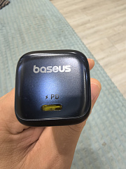 Сетевое зарядное устройство Baseus PicoGo GaN Fast Charger 1C 45W Черное — фото покупателя