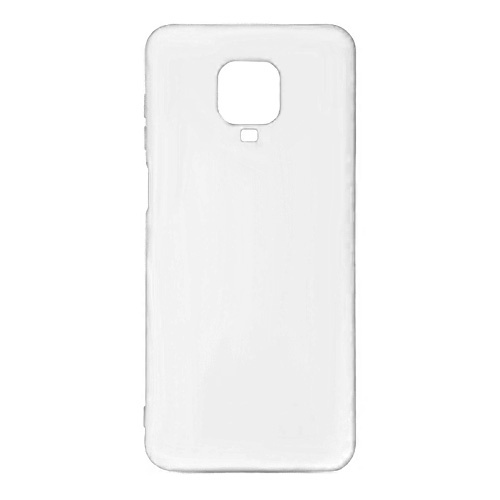 Силиконовый чехол Silicone cover Xiaomi Redmi Note 9 белый