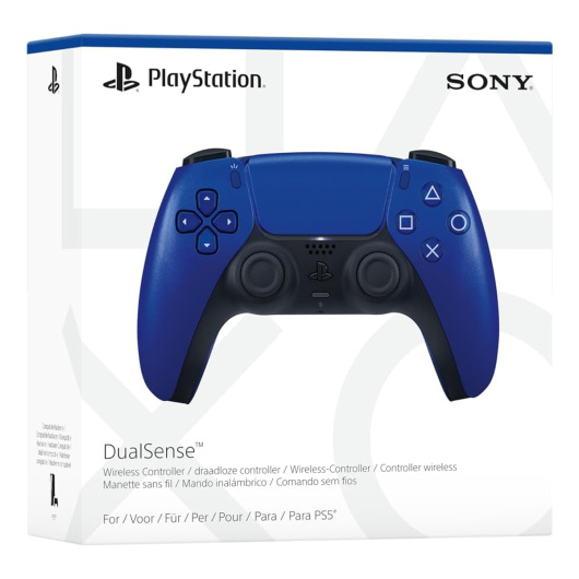 Геймпад PlayStation DualSense Cobalt Blue (металлический синий)