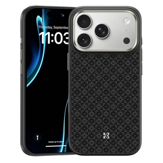 Чехол Benks ArmorGrid Case built with Kevlar для iPhone 17 Pro Max Черный