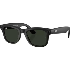 Умные очки Ray-Ban Wayfarer, Matte Black / Transitions Graphite Green (150-50)