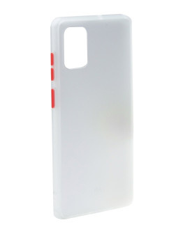 Силиконовый чехол бампер противоударный Skin Shell Xiaomi Redmi Note 9 Pro/9s Белый