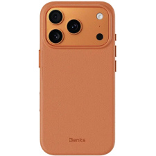 Чехол из экокожи Benks VitaPro Protective Case для iPhone 17 Pro Оранжевый