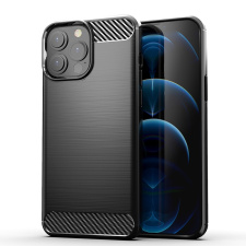Защитный чехол Carbon для iPhone 13 Pro Черный 