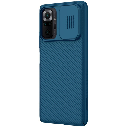 Чехол Nillkin CamShield для Xiaomi Redmi Note 10 Синий