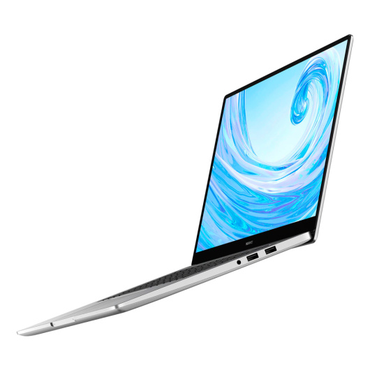 Ноутбук Huawei MateBook D 15 Core i5 (2.4 ГГц), Intel Iris Xe graph 620, SSD 512GB Mystic Silver РСТ