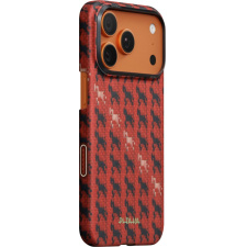 Чехол Pitaka Happiness Rides Ultra-Slim Case для iPhone 17 Pro Max (Cinnabar Steed) Красно-чёрный
