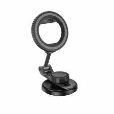 Автомобильный держатель Hoco SafeMag H77 View на приборную панель (black/metal gray)