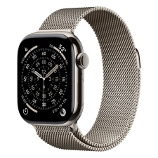 Apple Watch Series 11 Умные часы Apple Watch Series 11 42mm  Natural Titanium Case with  Natural Milanese Loop Cellular watch