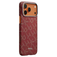 Чехол Pitaka Ultra-Slim Case для iPhone 17 Pro 6.3" Red/Gold