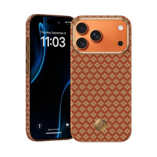 Чехол Benks ArmorGrid Case built with Kevlar для iPhone 17 Pro Max Оранжевый