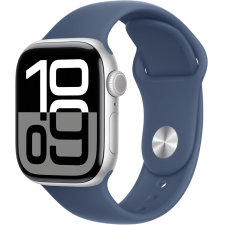 Apple Watch Series 10 Умные часы Apple Watch Series 10 5G 46 мм Silver Aluminium Case with Sport Band Denim M/L watch