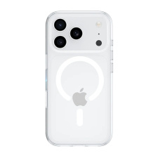 Силиконовый чехол Benks Crystal Button MagSafe для iPhone 17/18 Pro Max Прозрачный
