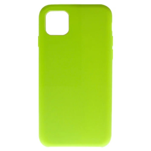 Силиконовый чехол бампер для iPhone 11 Pro Max 6.5"  Тихий Зеленый