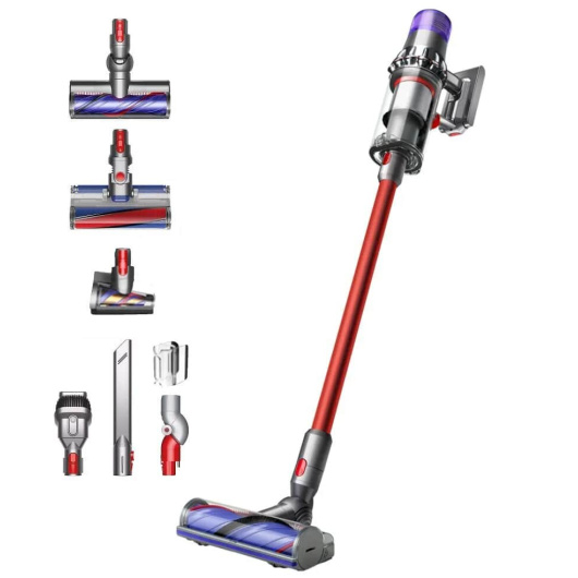 Ручной беспроводной пылесос Dyson V11 Absolute Extra, серый/красный