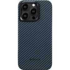 Чехол Pitaka MagEZ Case 4 для iPhone 15 Pro Max 6.7" Черный/Синий 1500D