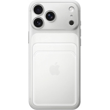 Силиконовый чехол для iphone 17 Pro Max с карманом для карты Прозрачный