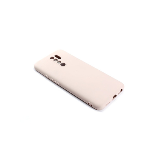 Силиконовый чехол Monarch для Xiaomi Redmi 9 Пудровый
