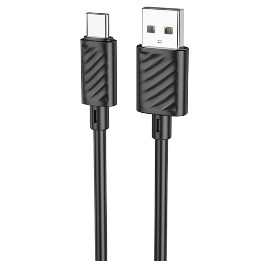 Кабель Hoco X88 USB-A на Type-C 60W 1M Черный