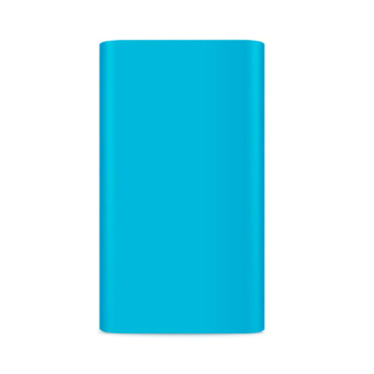 Силиконовый чехол для Xiaomi Power bank 10000 mAh V2 Голубой