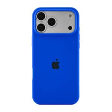 Силиконовый чехол для iphone 17 Pro Max Soft-touch Синий
