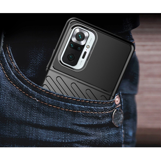 Защитный чехол Onyx для Xiaomi Redmi Note 10 Черный