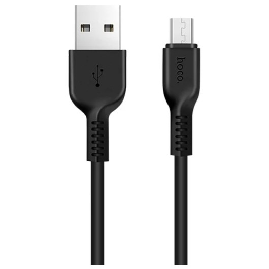 Кабель Hoco X13 Easy charged USB - microUSB 1 м Черный