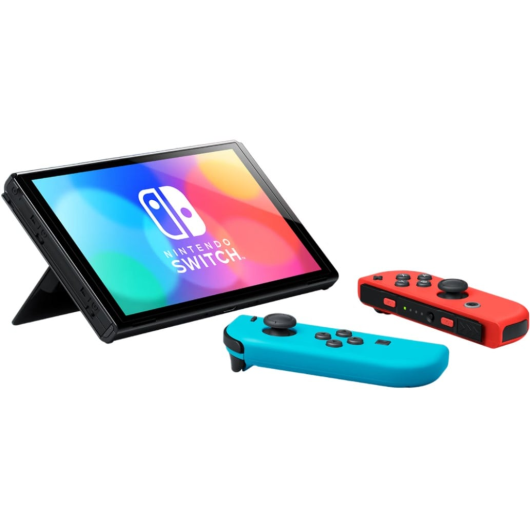 Игровая приставка Nintendo Switch Version 2 Неоновый синий/неоновый красный