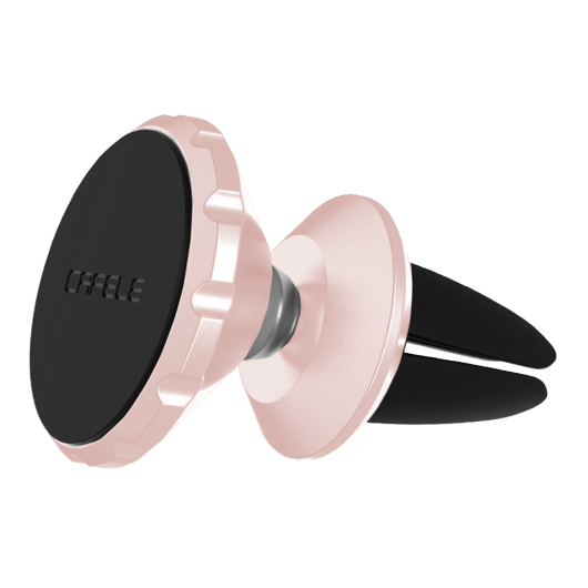 Автомобильный Магнитный держатель Cafele (Дефлектор) Розовый