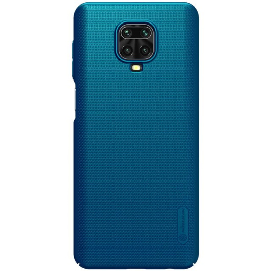 Чехол бампер Nillkin для Xiaomi Redmi Note 9 Pro Синий