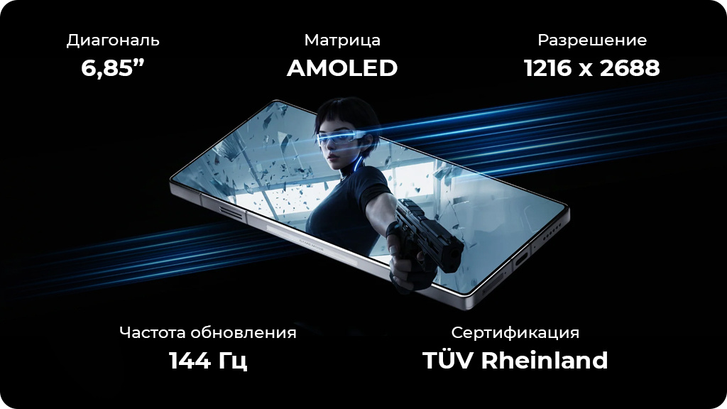 ZTE Nubia Red Magic 11S Pro 12/256Gb Черный (Nightfreeze) Global