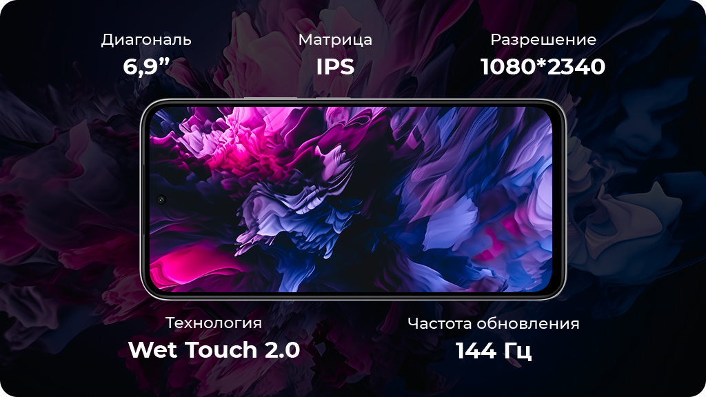 Xiaomi Poco M7 8/256Gb РСТ Черный
