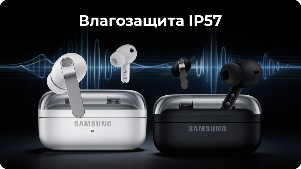 Беспроводные наушники Samsung Galaxy Buds 4 Pro, Black (R640)