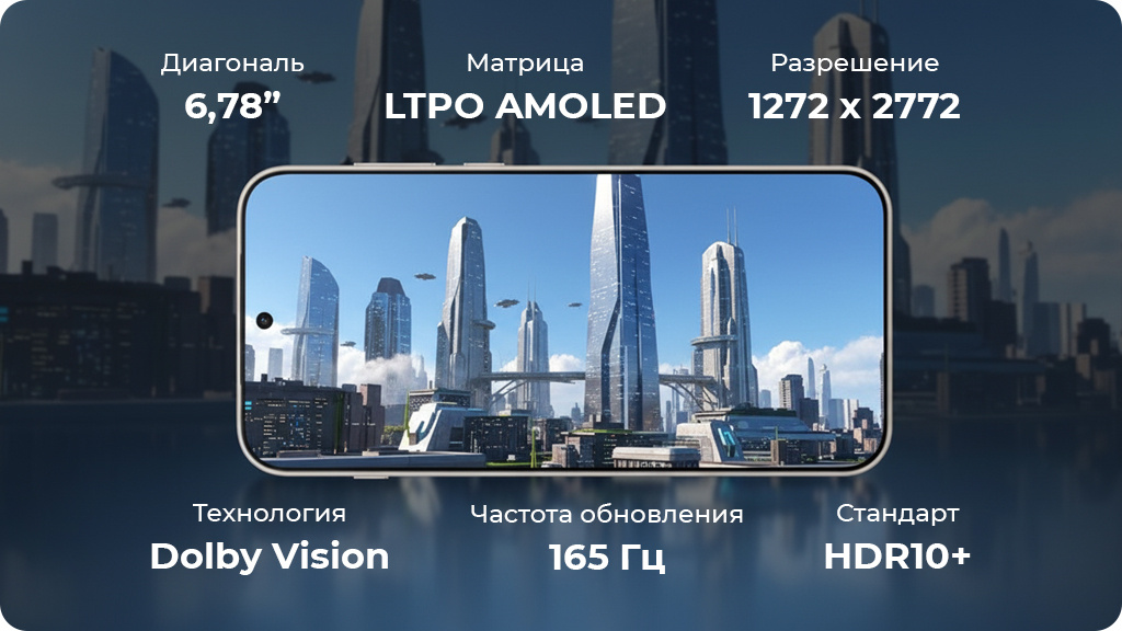 OnePlus 15 12/256Gb Nano SIM+eSIM Песочный Global