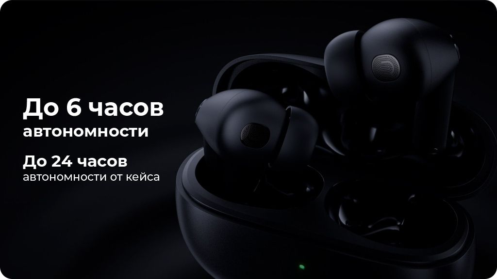 Беспроводные наушники Xiaomi Buds 3T Pro черные