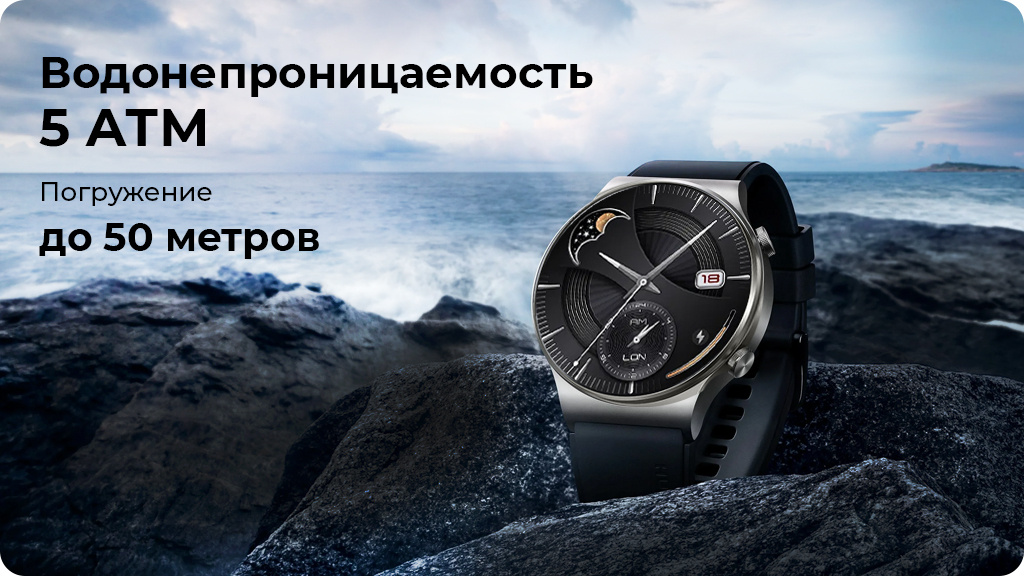 Умные часы Huawei Watch GT 2 Pro (B19s) Черный