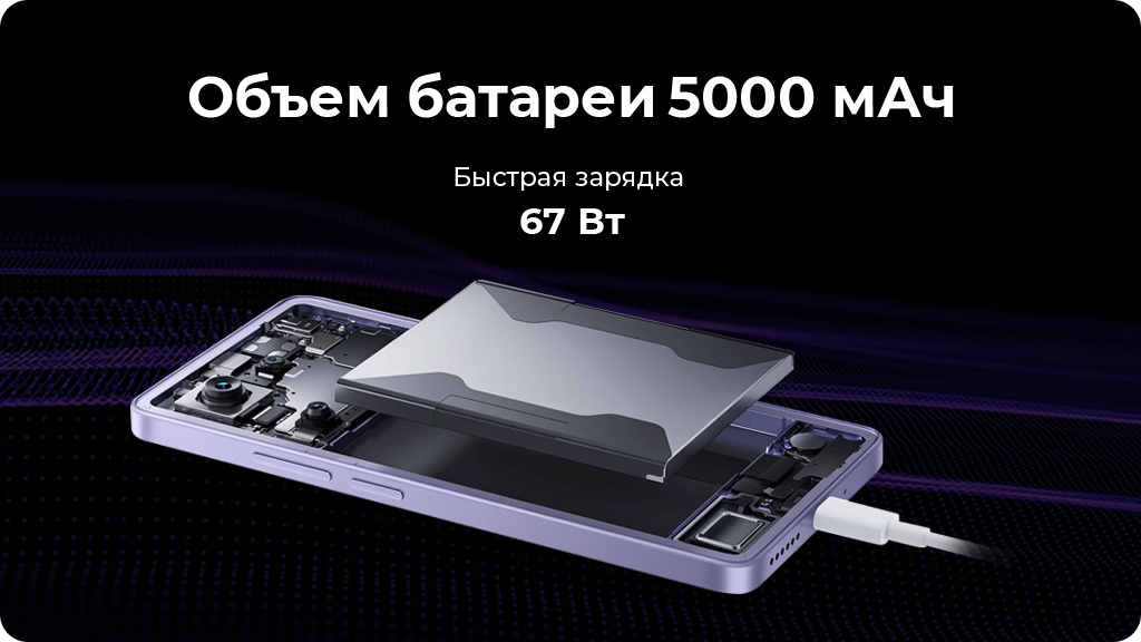 Xiaomi Redmi Note 14s 8/256 ГБ Global Черный