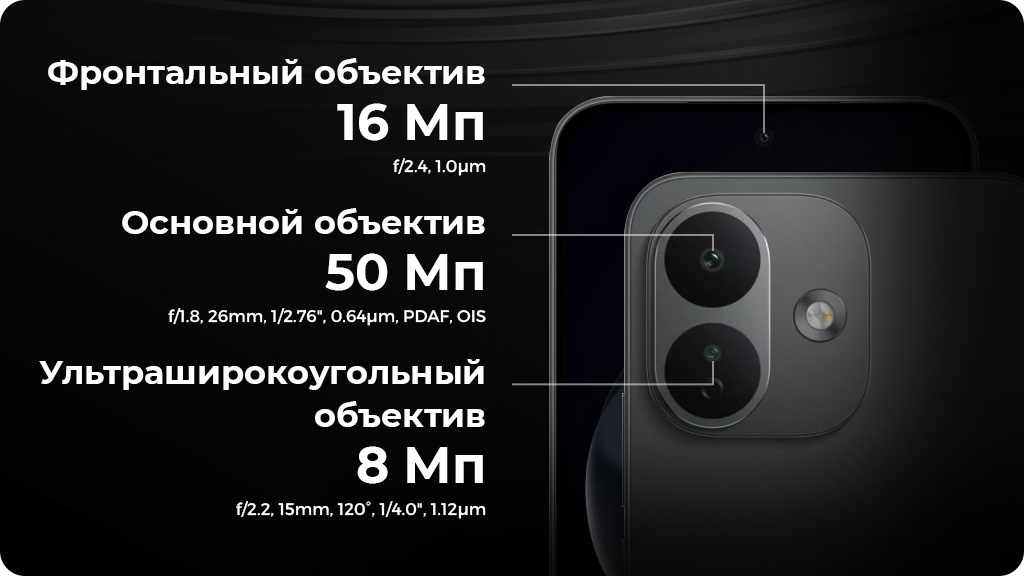 Xiaomi Redmi Note 17 Pro 5G Dual 6/128Gb Global Черный